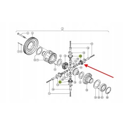 769896 1 diferencialo kūginė pavara