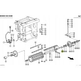 Claas jaguar magnetinės vonios kabelių juosta
