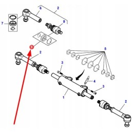 7502445021 jungčių remonto komplektas
