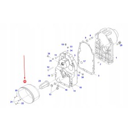 737150201600 Kardaninio veleno dangtis