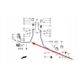 730588 0 kairiojo galinio kelio žibinto tvirtinimas