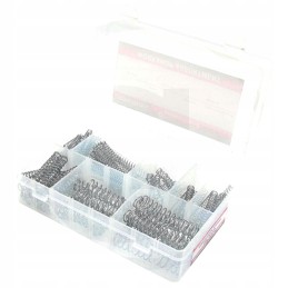 Suspaudimo spyruoklių rinkinys 120 elementų