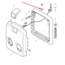 72502409 guminis amortizatorius gaubtui tvirtinti