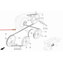 724247 1 V formos diržas