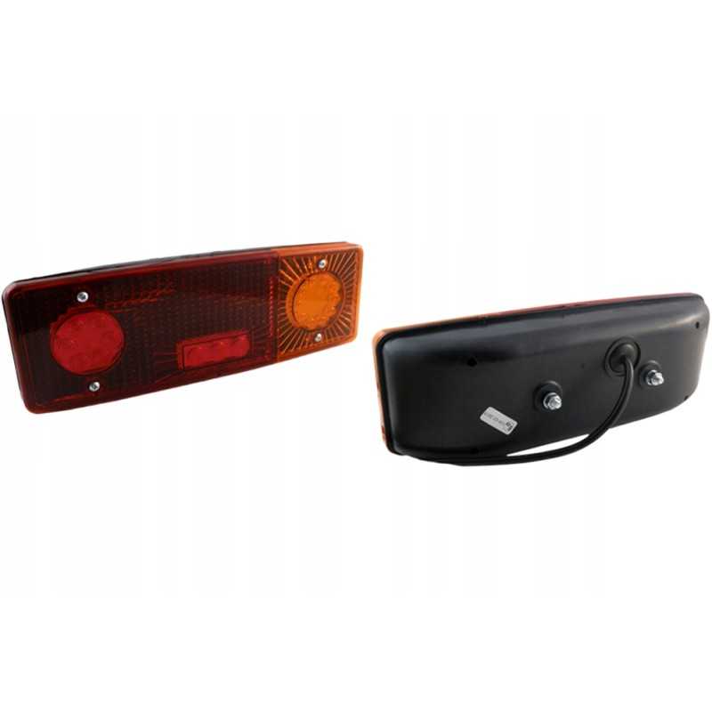 LED galinė kombinuota lemputė 12v 24v dešinė, skirta c 360