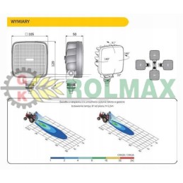 Wesem CRK2B 54200 00 darbo lempa