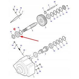 71392896 kūginis ritininis guolis 30312a rotoriaus pavara