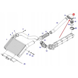 712203190060 guminės žarnos alkūnė