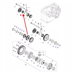 71160040 pavarų dėžės krumpliaratis
