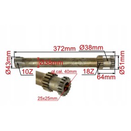 Tarpinis velenas mf ferguson 255 ursus 3512