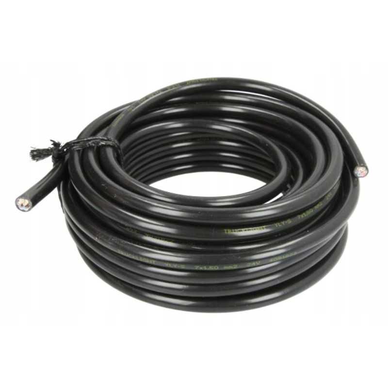 7 gyslų elektros kabelis 7x1 5mm, 10m gijos