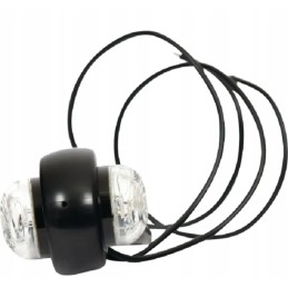 Priekinis ir galinis LED gabaritinis žibintas, universalus 12 24