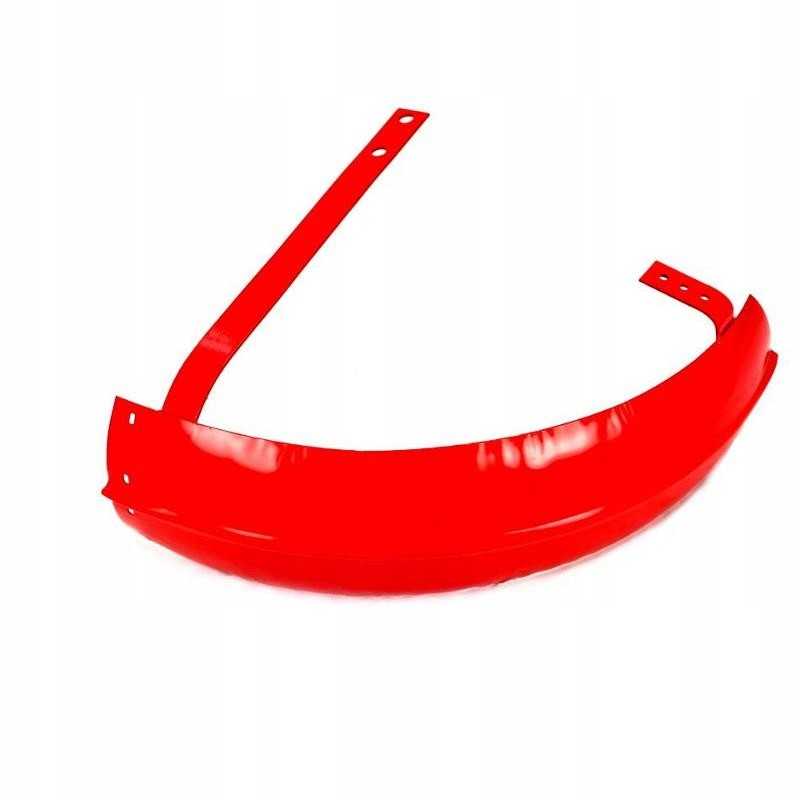 Priekinis dešinysis sparnas, raudonas, dažytas c 33