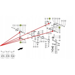 647464 0 metalinė-guminė įvorė 16 x 32 x 17 mm