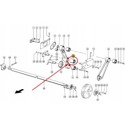647431 1 metalinė guminė rankovė 36 x 70 x 90