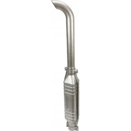 Išmetimo duslintuvas su 60 mm lenktu antgaliu