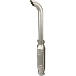 Išmetimo duslintuvas su 70 mm išlenktu antgaliu