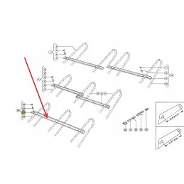 645144 2 pasvirusi padavimo juosta l1122 mm