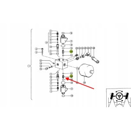 631442 0 hidraulinės sistemos vožtuvas