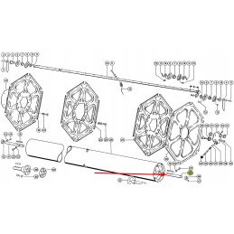 626939 1 variklio būgninis velenas