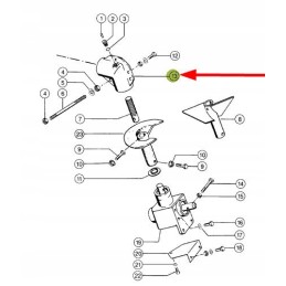 608931 02 išmetimo pavara