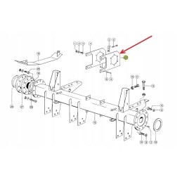 606878 0 metalinis varančiosios ašies gaubtas