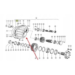 602104 4 reduktoriaus korpusas