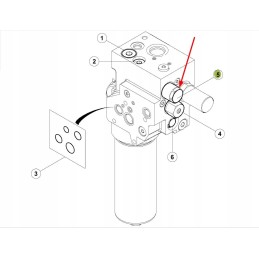 6005030357 hidraulinio skirstytuvo vožtuvas