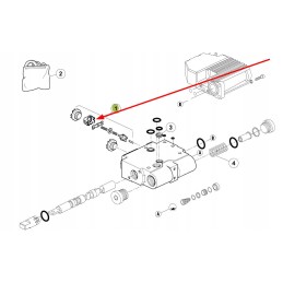 6005028623 hidraulinio vožtuvo tvirtinimas