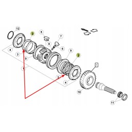 6005027020 sinchronizatoriaus žiedas