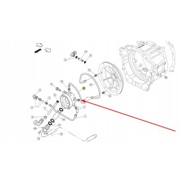 6005026979 sankabos įjungimo trosas