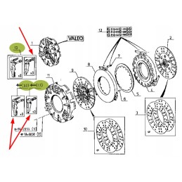6005014207 dvigubos sankabos jungčių komplektas