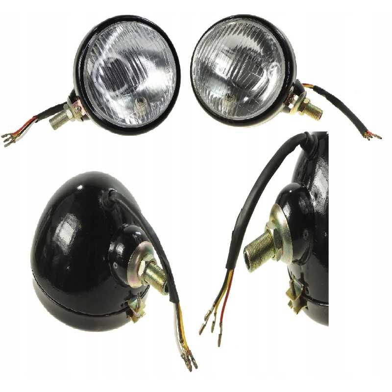 Priekiniai žibintai, atšvaitas, 2 vnt., metalinis Ursus C328