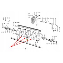 600104 0 būgno diskas