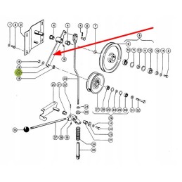 542926 0 šiaudų smulkintuvo įtempiklis