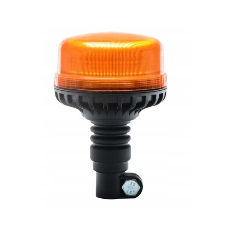 LED blykstės įspėjamoji lemputė 12 24v ant kaiščio