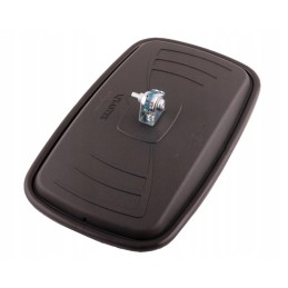 Universalus veidrodis 232x145, metalinė rankena