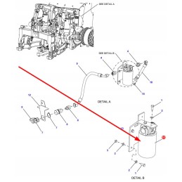 502679d1 hidraulinės alyvos filtras