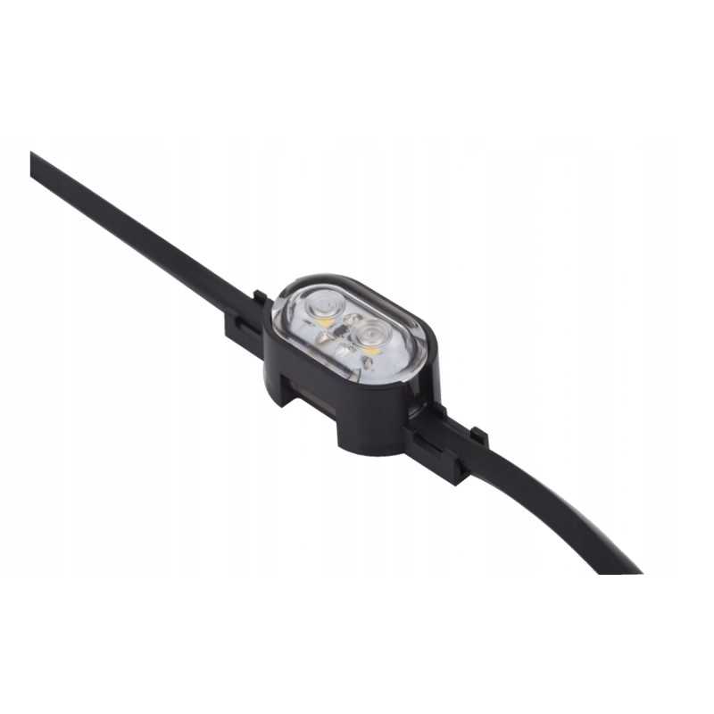 Apšvietimas purkštuvo purkštukams, 50 lempučių rinkinys