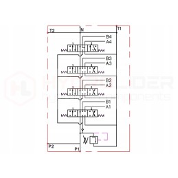 Skirstytuvas hydr 4s 120l 3xa1c1 badestnost