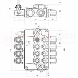 Skirstytuvas hydr 4s 120l 3xa1c1 badestnost