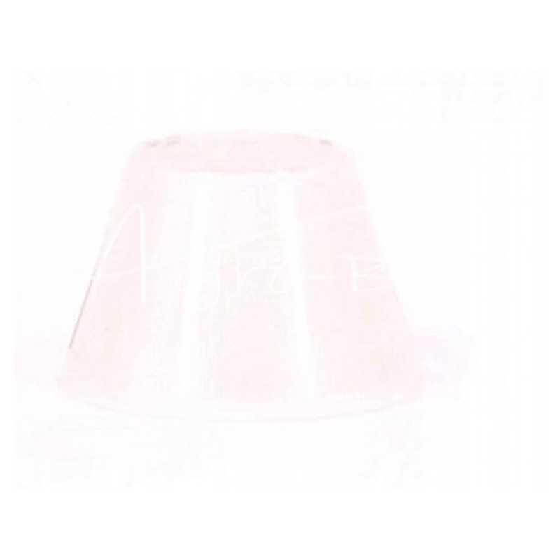 Aukštos markės lempos gaubtas, baltas agro