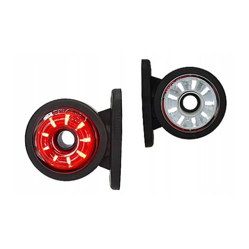 LED priekabos gabaritinis žibintas buvo w56ww