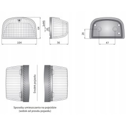 Šoninis indikatorius LP Wesem LK1 24000 01