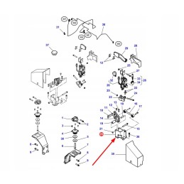 4354811m1 kabinos tvirtinimo kronšteinas