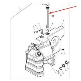 4350761m1 kuro lygio jutiklis