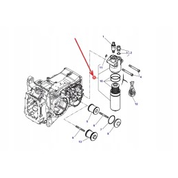 4306924m1 hidraulinės alyvos filtras