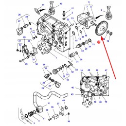 4301059m1 hidraulinio siurblio pavara