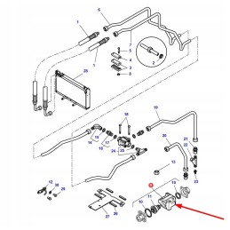 4300832m1 alyvos sistemos vožtuvas