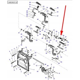 4299464m2 sankabos pedalo prailginimo spyruoklė